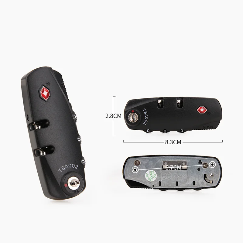 Suitable For S002 Original Baggage Customs Lock Luggage Accessories Combination Lock Simple Portability Anti-theft Security