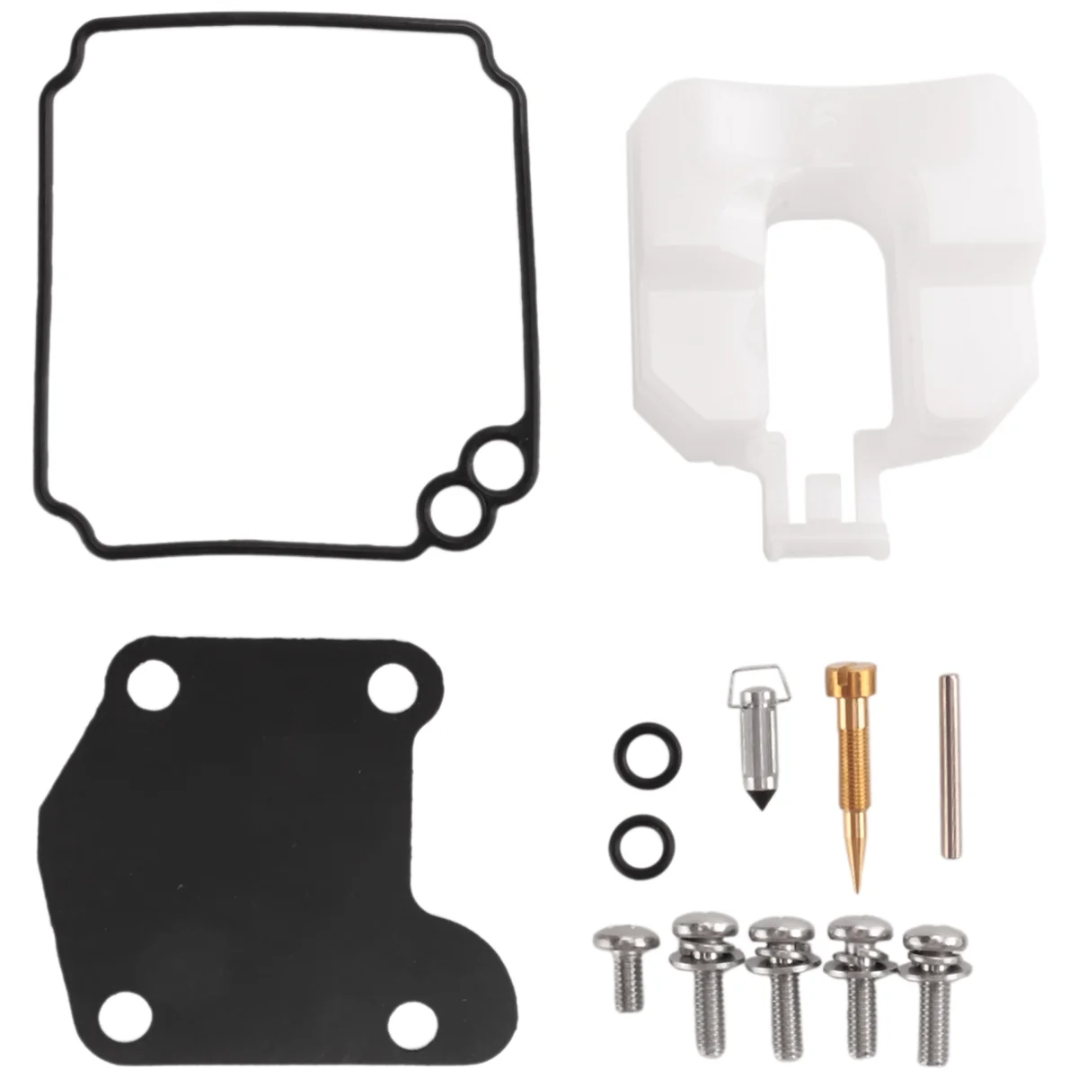 63V-W0093-00 Boat Motor Carburetor Repair Kit for Yamaha 2-Stroke 9.9HP 15HP Outboard Engine