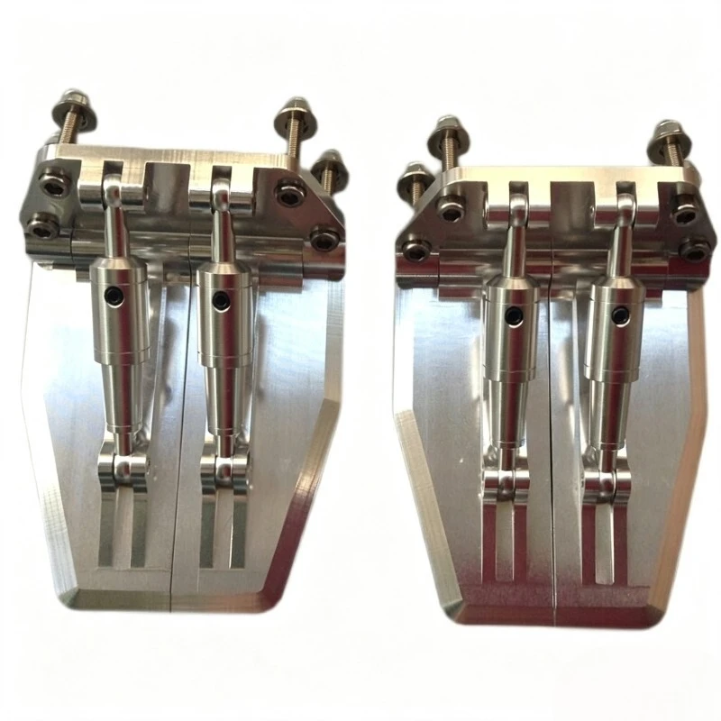 57mmx68mmx30mm,Adjustable Trim Tab, Scale Hydrofoil for Gas Racing O Monohull RC Boat