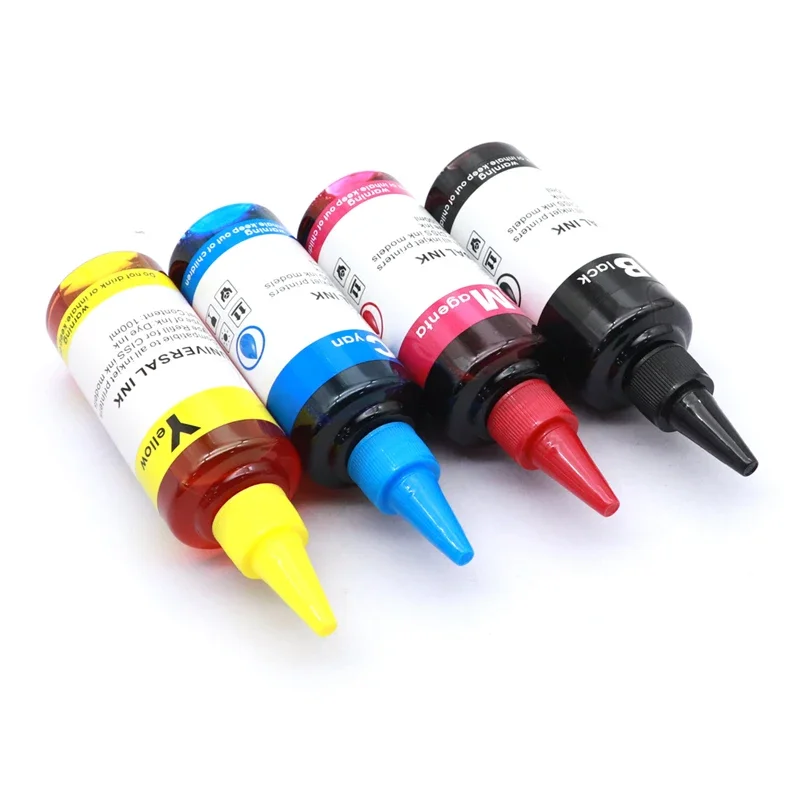 100Ml Universele Inkt Navulling Kit Voor Epson Canon Hp Brother Lexmark Printer Inkt Navulbare Printers Dye Ink Inkjet Printer 450 451