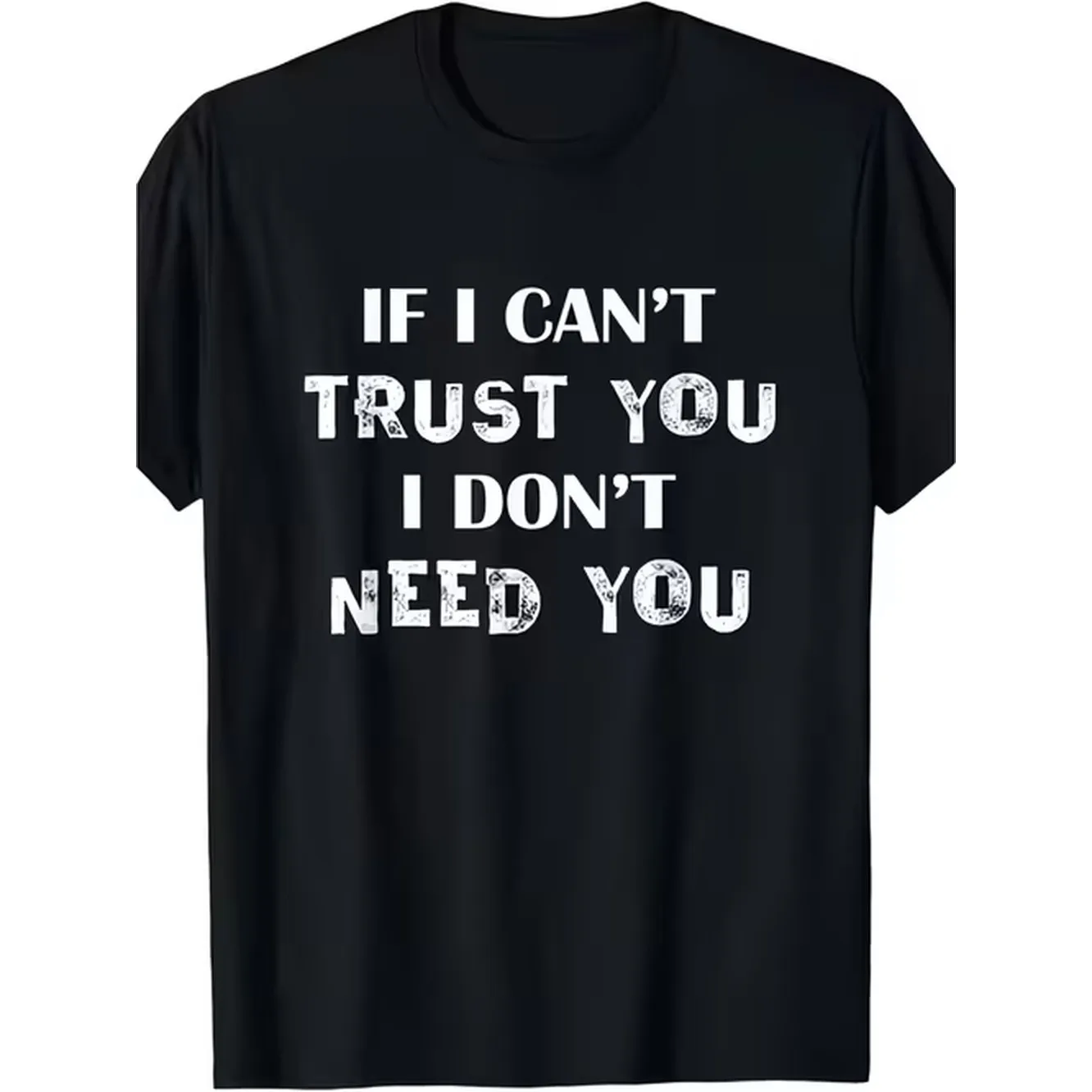 Camiseta Unisex con Eslogan Divertido 'Si No Puedo, No Lo Hago', Diseño Gráfico Retro para Hombre y Mujer, 180 g/m², Camiseta de Tela Gruesa con Frase, para Fiestas, Relaciones y Uso Diario