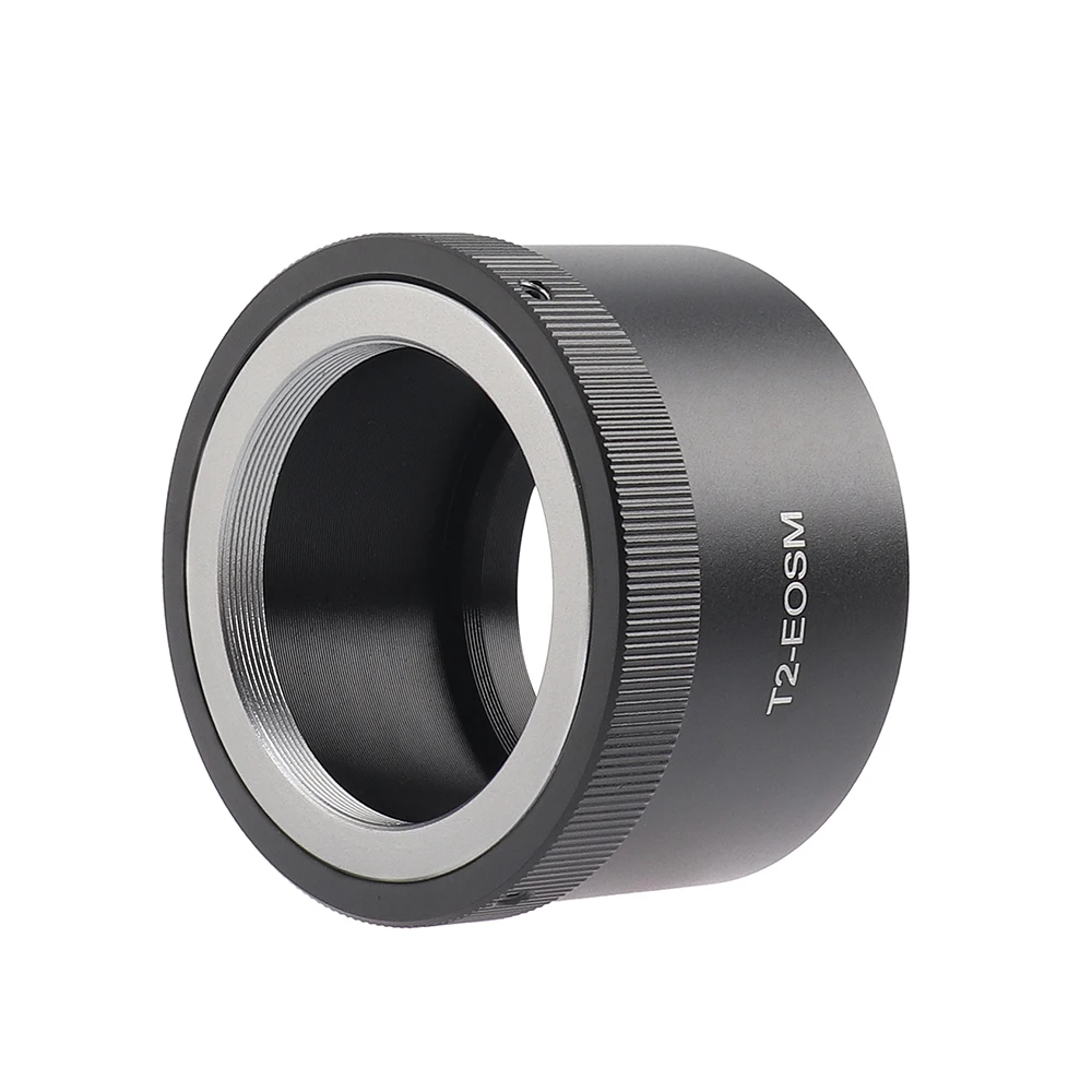 T2 Lens Mount Anel Adaptador para Canon EOS M M1 M2 M3 M4 M5 EF-M Câmera Mirrorless