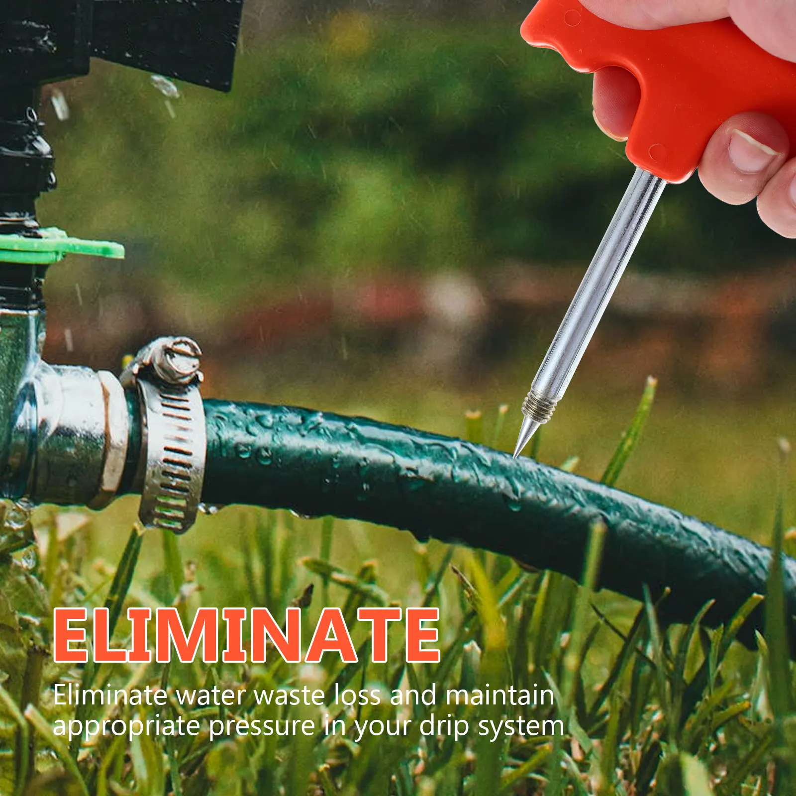 

16mm Hole Punch for PE Tube Drip Irrigation Sprinkler Installation Tool Plastic Iron Head Water Saving Gardening Supplies