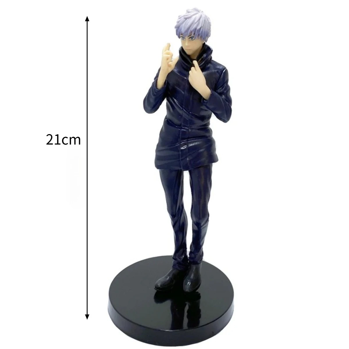 19cm jujutsu kaisen anime figura gojo satoru anime estátua pvc figura de ação coleção modelo brinquedos boneca ornamento das crianças