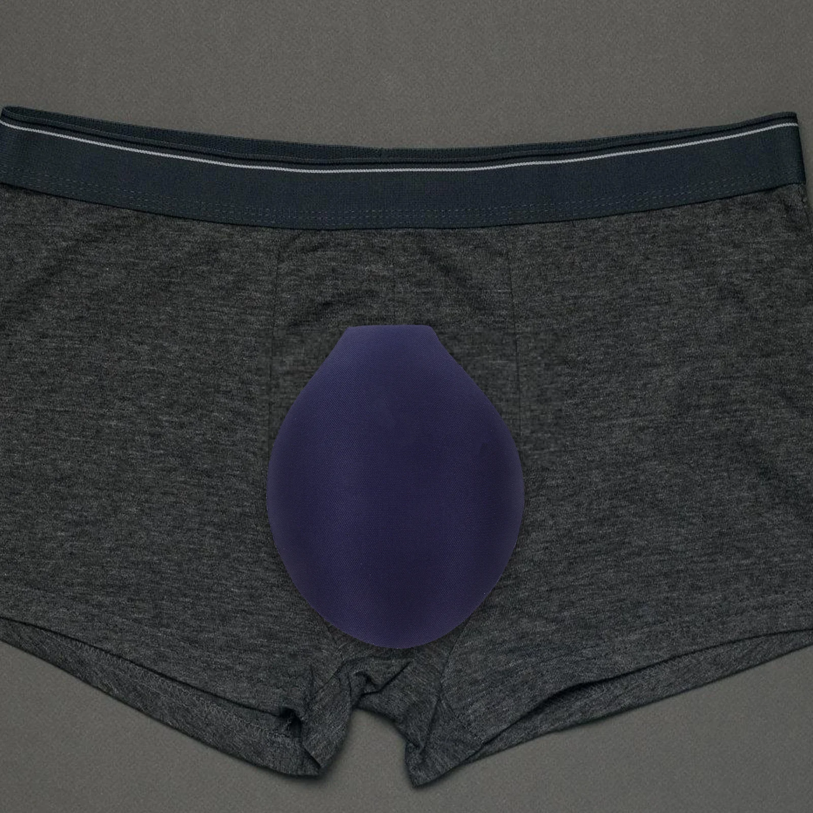 4Pcs Men Bulge Enhancing Underpants Pads Comfortable Skin Friendly Lightweight Breathable Swim Running Protection