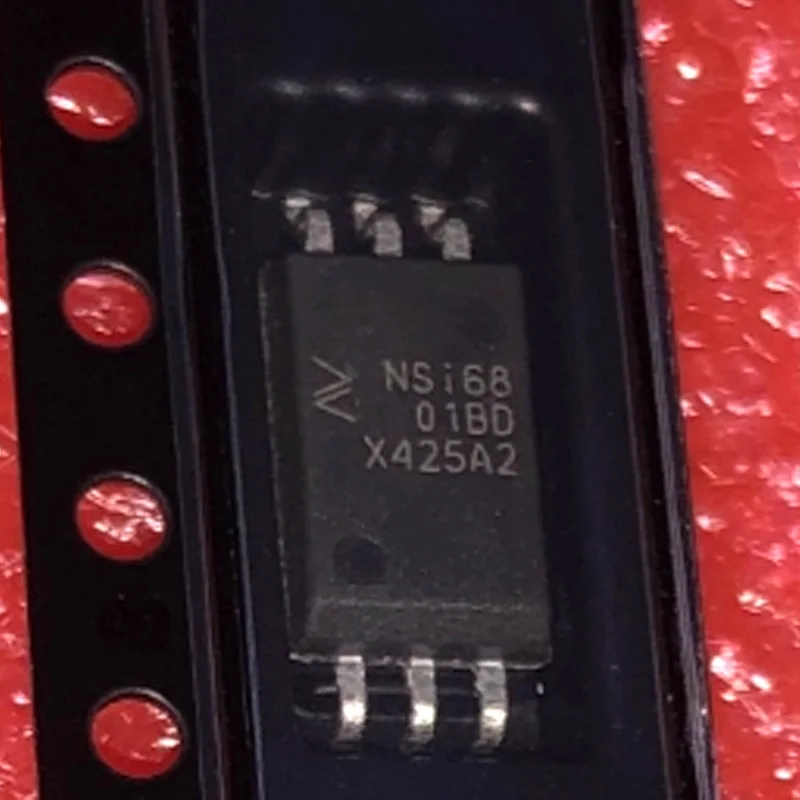 10 Pieces of Nsi6801B-Dswfr, Original Imported, Silkscreened Nsi6801Bd, Packaged as Sow-6, Gate Driver Chip