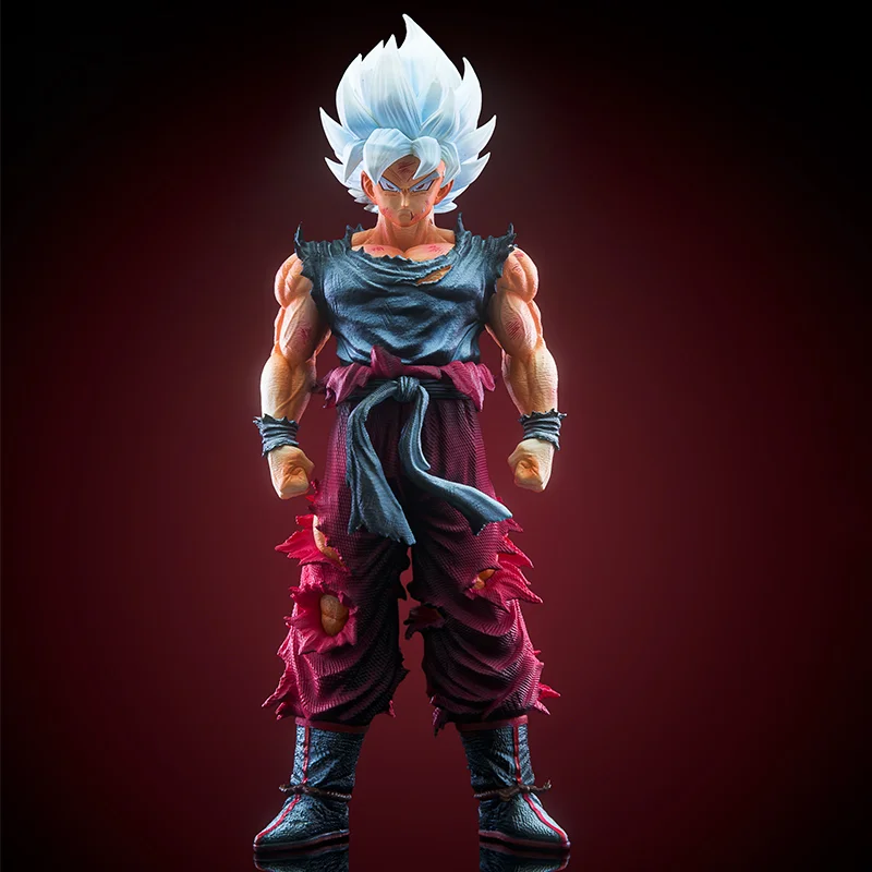 

28cm Dragon Ball Super Saiyan Son Goku Jmy Weekly Color Anime Figures Desktop Decoration Model Doll Designer Toys Holiday Gifts