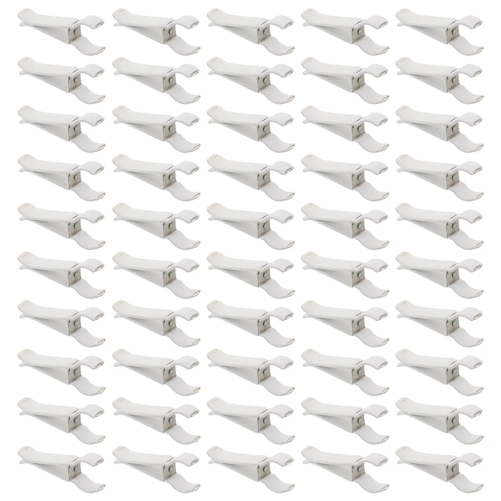 

50Pcs Car Air Vent Clips High Strength Metal Clamps Universal Fit for Car Perfume Air Freshener Holders Auto Vent Accessories