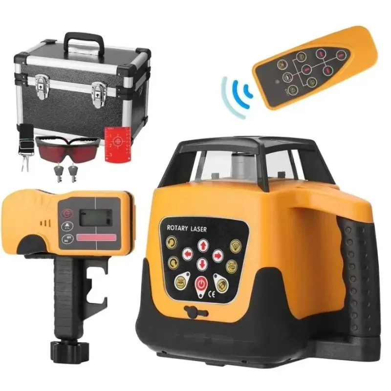 Professional 500M Automatic Electronic 360 Degree Rotary Self Leveling Vertical and Horizontal Red Beam Rotary Laser