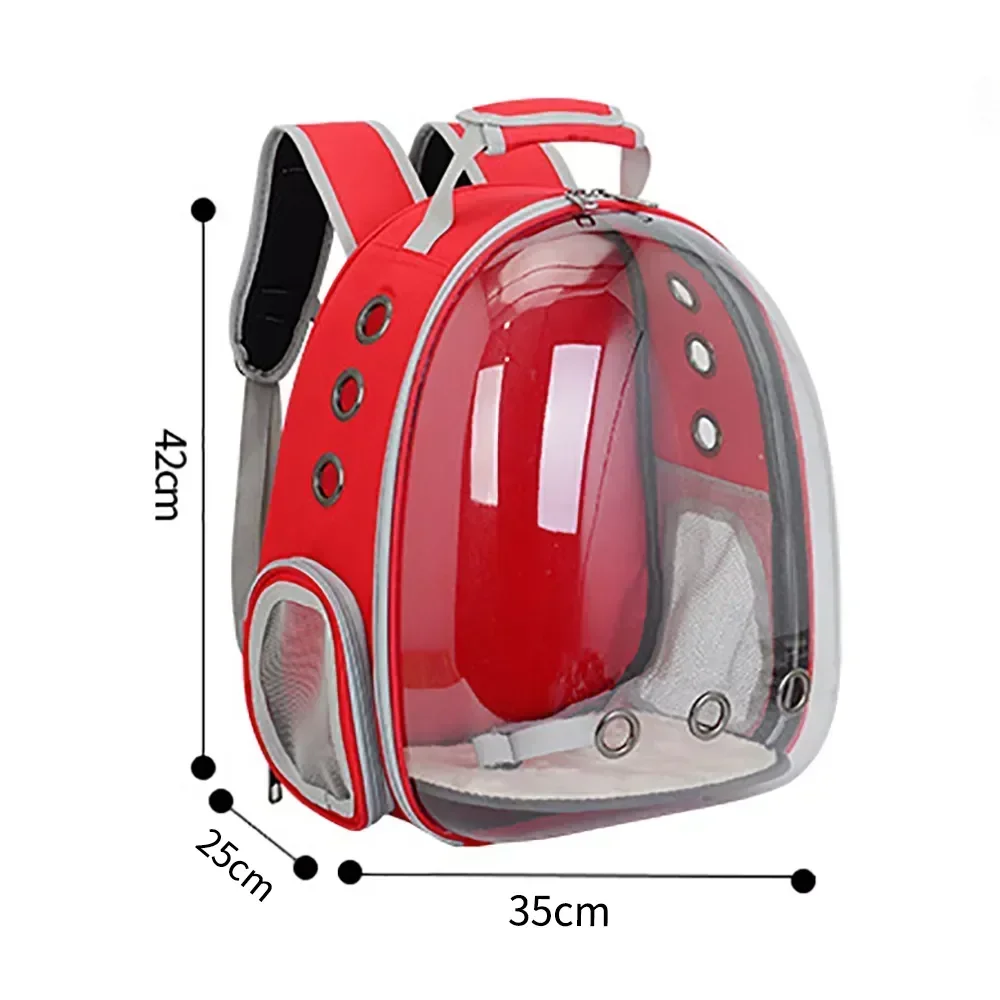 2023 Bag Outdoor Pet Shoulder Bag s Backpack Breathable Portable Travel Transparent Bag For Small Dogs sac