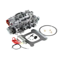SherryBerg 1901 Carb 4 Barrel Rep for Edelbrock Thunder AVS2 Carburetor 500 CFM Satin Finish Non-EGR(Electric Choke) 1901-500