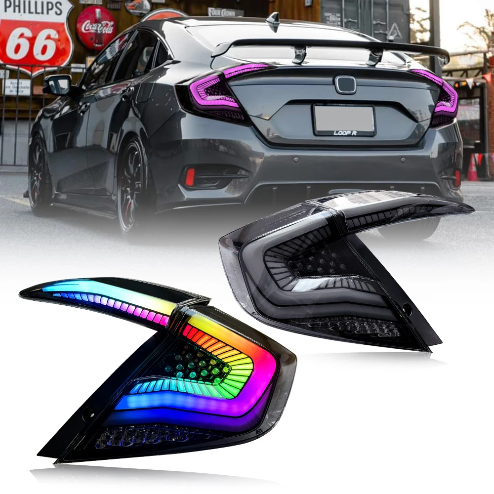 Blinker RGB LED Rückleuchte für Limousine 10. Generation 2016-2020 Archaische Rücklichter Zubehör