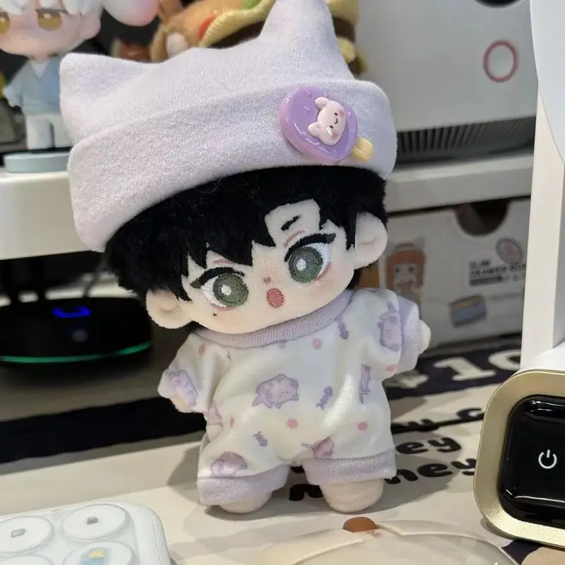 10 سنتيمتر القطن دمية النوم Mengmeng 10 سنتيمتر تسلق الملابس لا سمة القطن دمية ملابس الطفل دعوى العامة Kawaii خلع الملابس