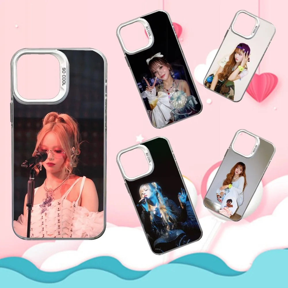 

J-Juria MASCARA Singer Phone Case For iPhone 16,15,14,13,12,11,Mini,Pro,SE,MAX White Matte Shockproof Cover
