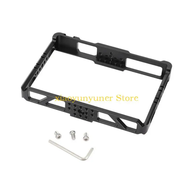 

Monitors Cage for HT7S Video Cage Cold Shoe Mount 1/4inch Thread Aluminum P9JB
