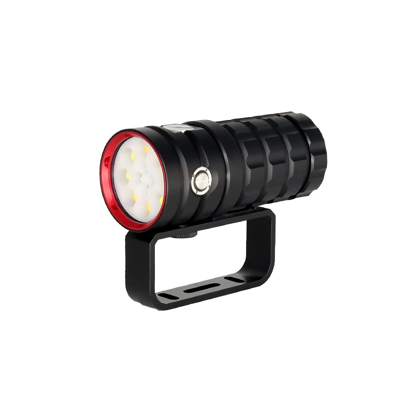 

13000 lumens Scuba Diving Torch 120M diving depth Led Flashlight Portable Powerful Type-C Charging flashlight