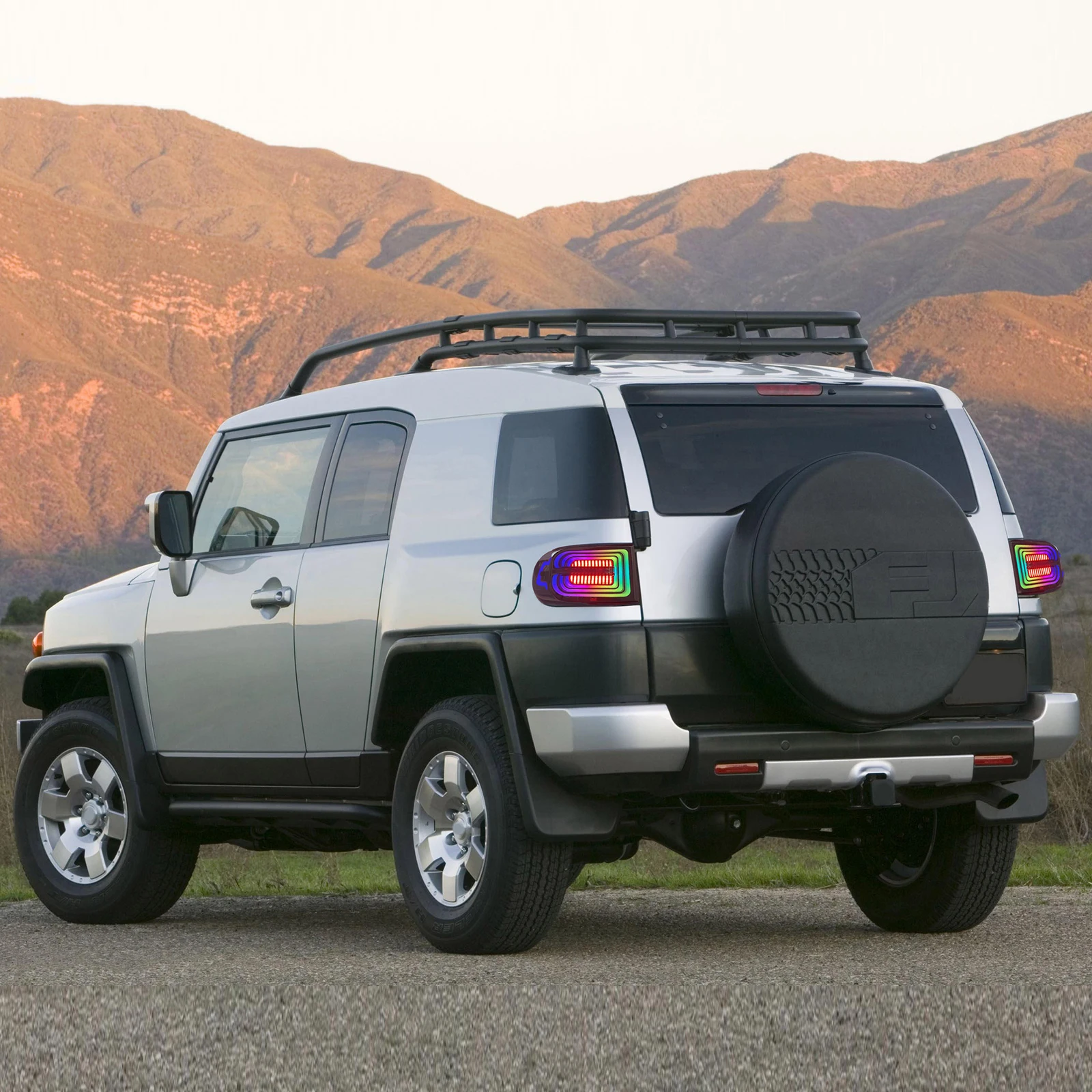 إنتاج حصري لمجموعة الضوء الخلفي LED Toyota Fj Cruiser 2007-2017