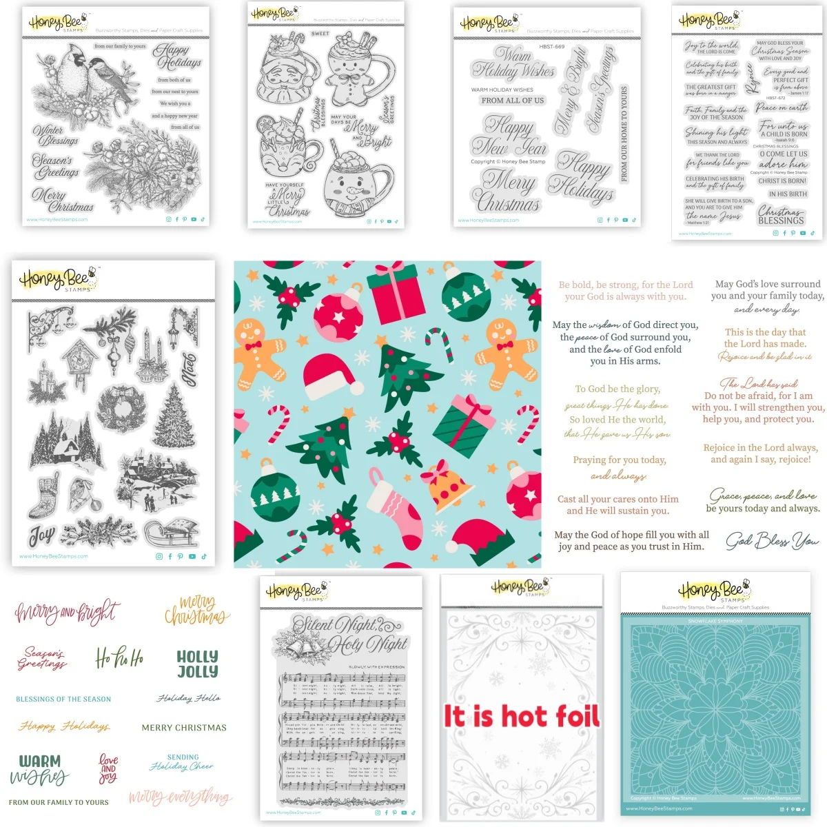 

Christmas 2025 Bird Mugs Gallery Wall Warm Holiday Wishes Clear Stamps Metal Cutting Dies Stencil Hot Foil for DIY Making Card