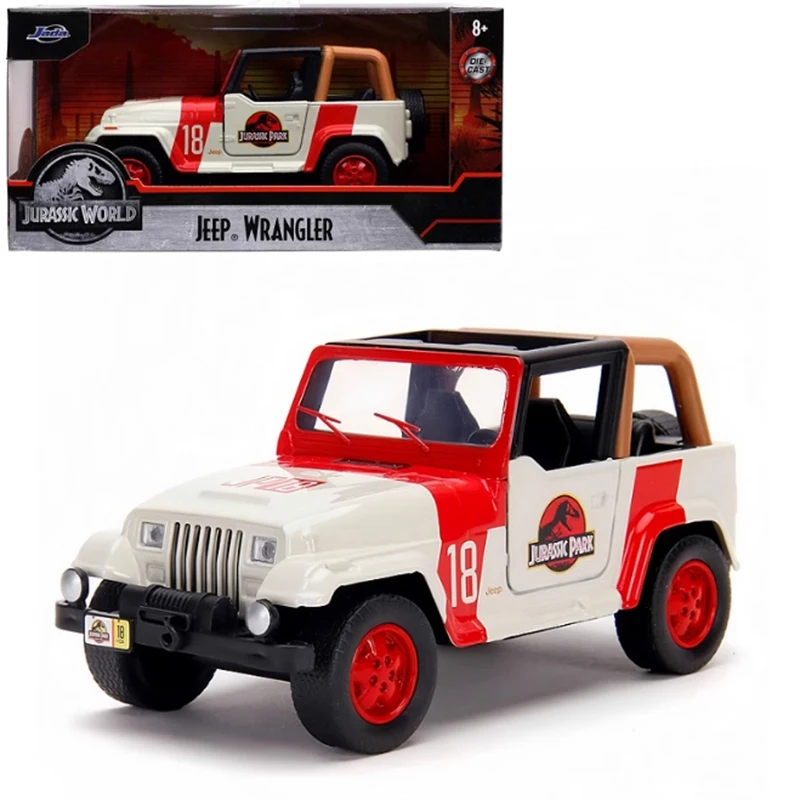 

JADA 1:32 Classic Wrangler Alloy Car Model Static Collection Decorated Holiday Gifts Toys