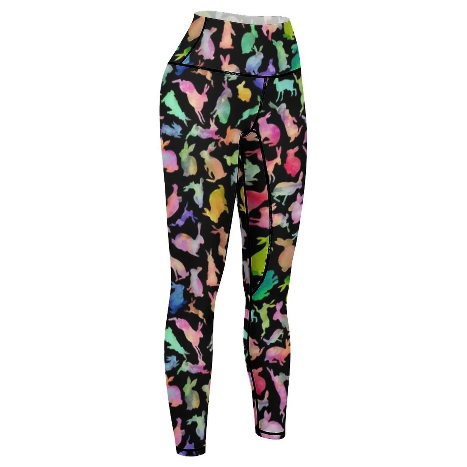 Soul Bunny - Spring Time - Dark Leggings gym clothing sport set Women's sports Womens Leggings