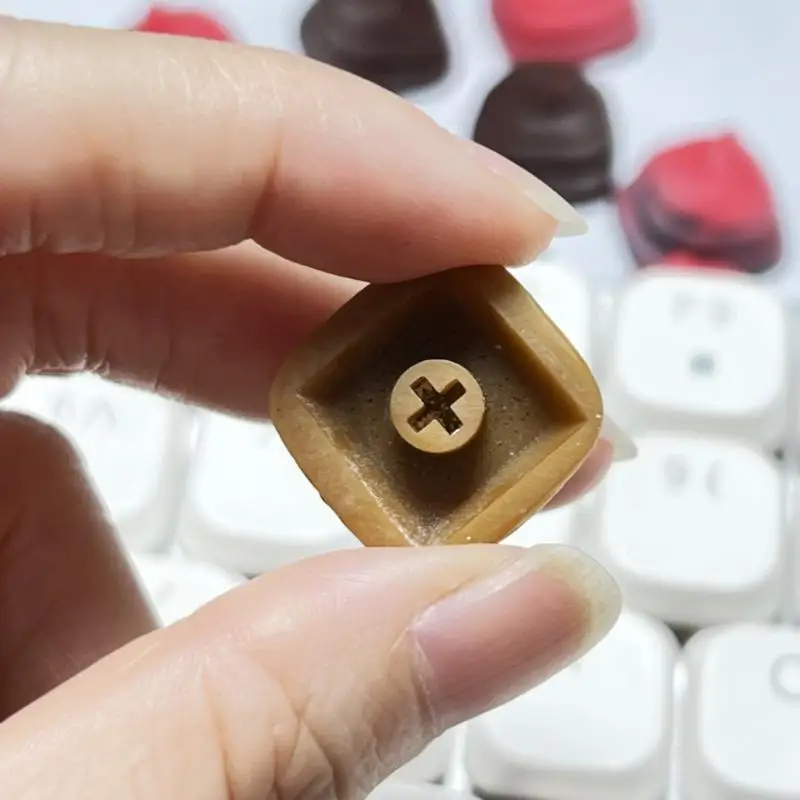 31BA 1PC Novelty Keyboard Keycap for Mechanical Keyboard Accent and Display Resin