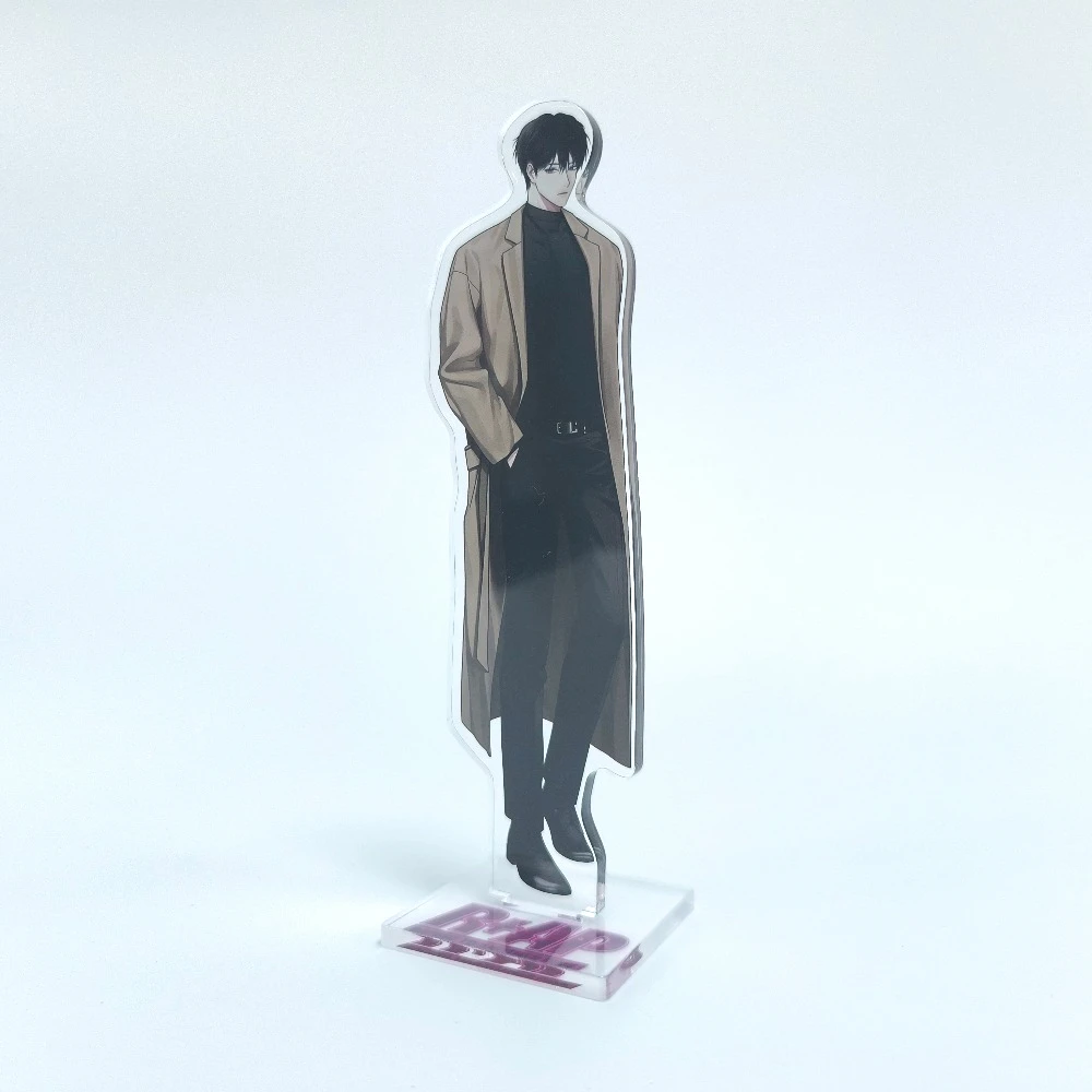 Non Zero Sum Racing to Another Pink Racer & Partner Acrylic Stand Merch BL Yaoi Manhwa Key Chain Anime Collectible Gift