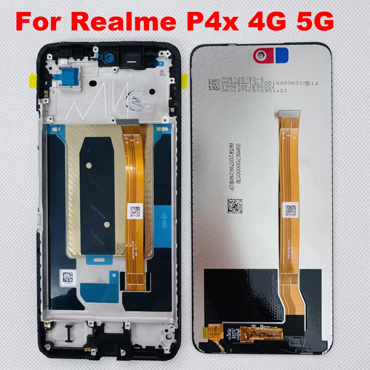 Original New For Oppo Realme P4x 4G 5G Lcd Display Screen Touch Digitizer For Realme P4 Lite 4G 5G P4R LCD