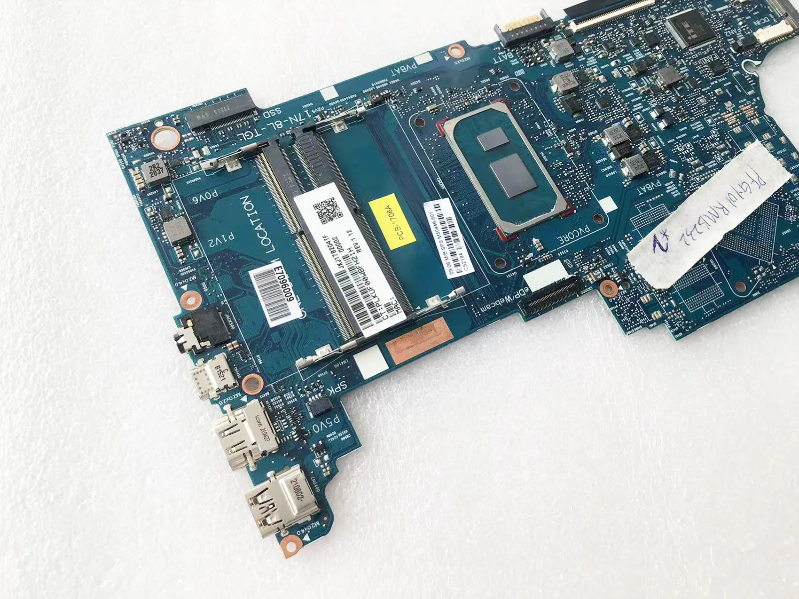Imagem -04 - Placa-mãe para Laptop hp 17-cn 6050a3261101 M50446601 17n8l-tgl 470 g8 I31125g4