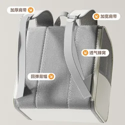 Mochila para llevar gatos transpirable y anti estrés