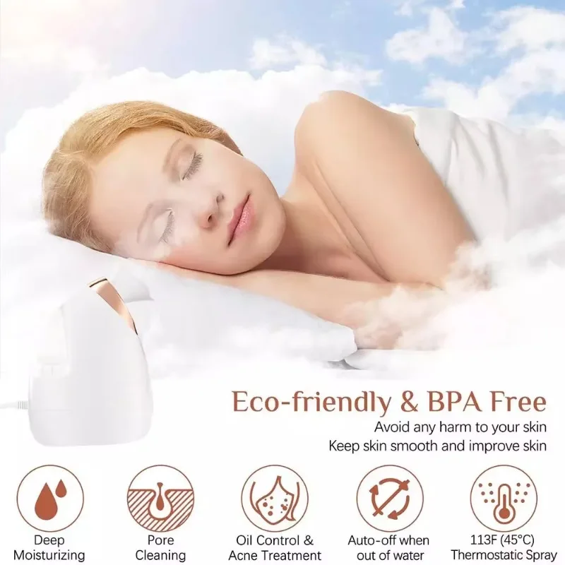 Wholesale Mist Spray Vaporizer Home Sauna Spa 3-In-1 Nano Ionic Facial Steamer