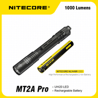 NITECORE led Flashlight MT2A Pro High Performance Includes Li-ion Battery USB-C Charging Cable 2m Submersible and Waterproof