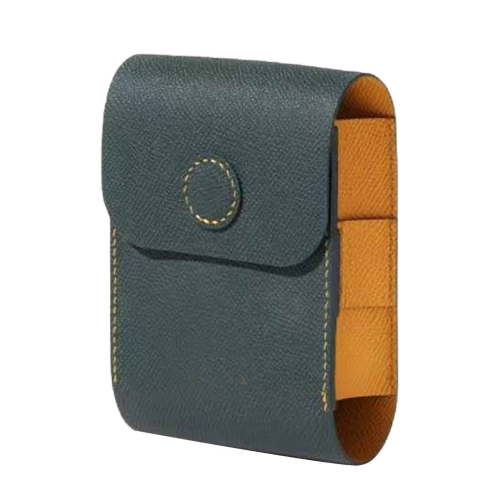 

Кожаный чехол для хранения и дальномера для гольфа, легкий защитный чехол со встроенным магнитом