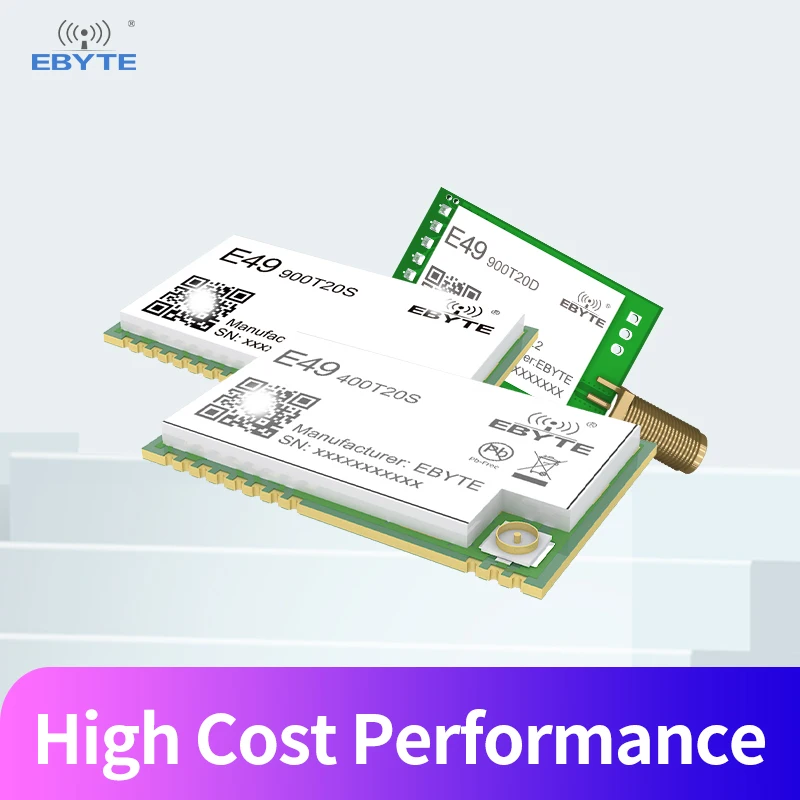 4PCS EBYTE E49 Wireless Data Transmission RF Module - DIP/SMD 20dBm/30dBm Ultra-High Cost-Effective Long Range Data Transmission