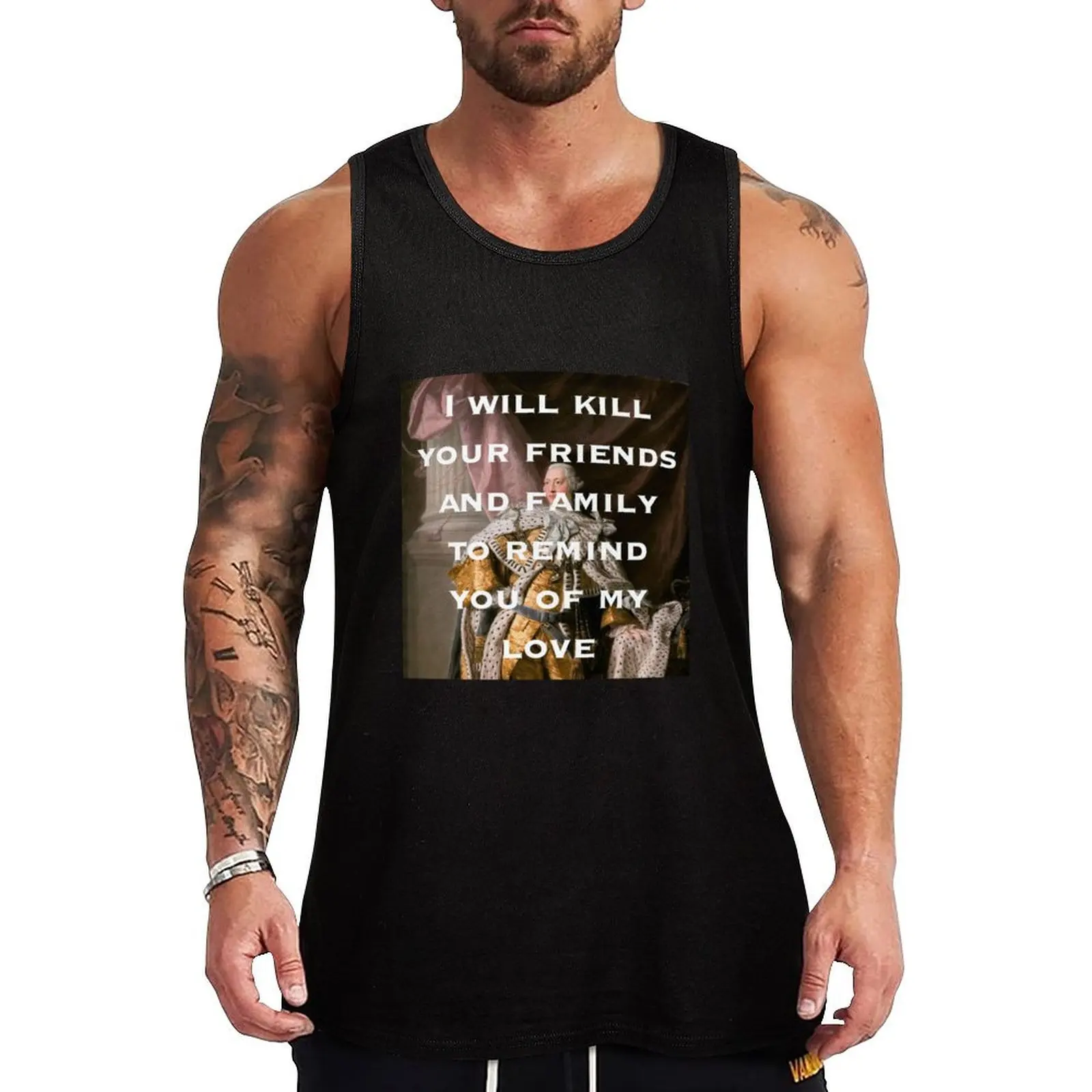 

I'll Remind You of My Love Tank Top gym shirt man Men's sleeveless gym shirts clothes for men summer gym training accessories