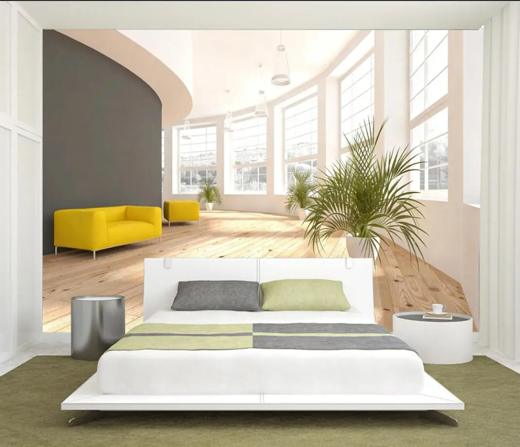 

Фотообои на заказ для домашнего декора: белое пространство, фотообои для спальни и гостиной, украшение интерьера, papel de parede