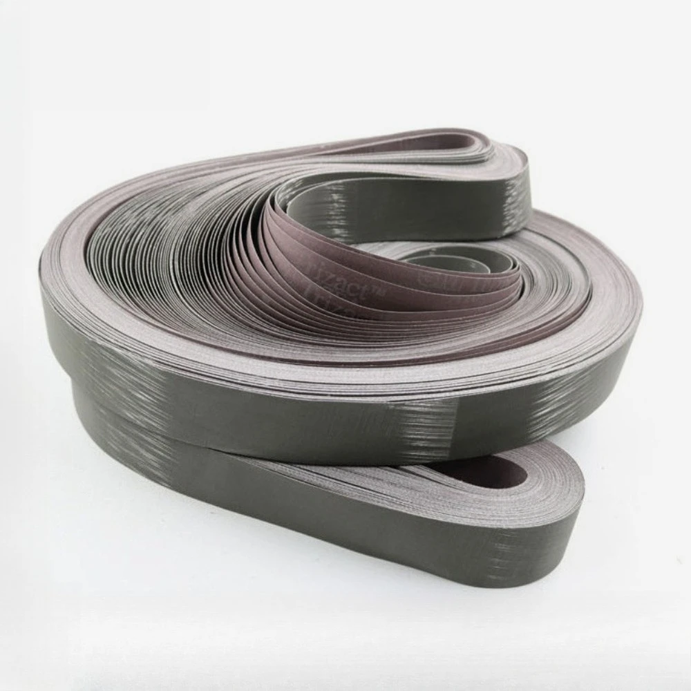 

1200# 2100*50mmMetal sand belt for golf club; car; medical equipment; precision grinding; mirror polishing.