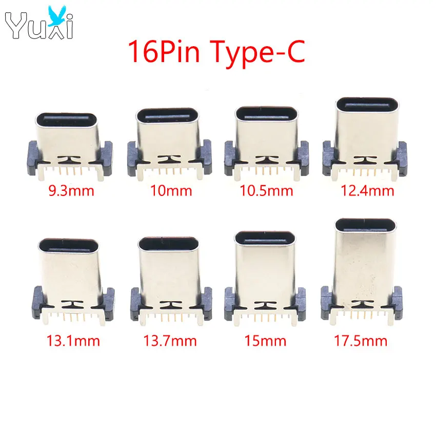 1-шт-usb-type-c-16-контактный-вертикальный-гнездовой-разъем-smd-16p
