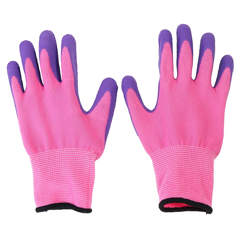 1 Pair Unisex Breathable Children Gardening Gloves Durable Waterproof Toddlers Gloves