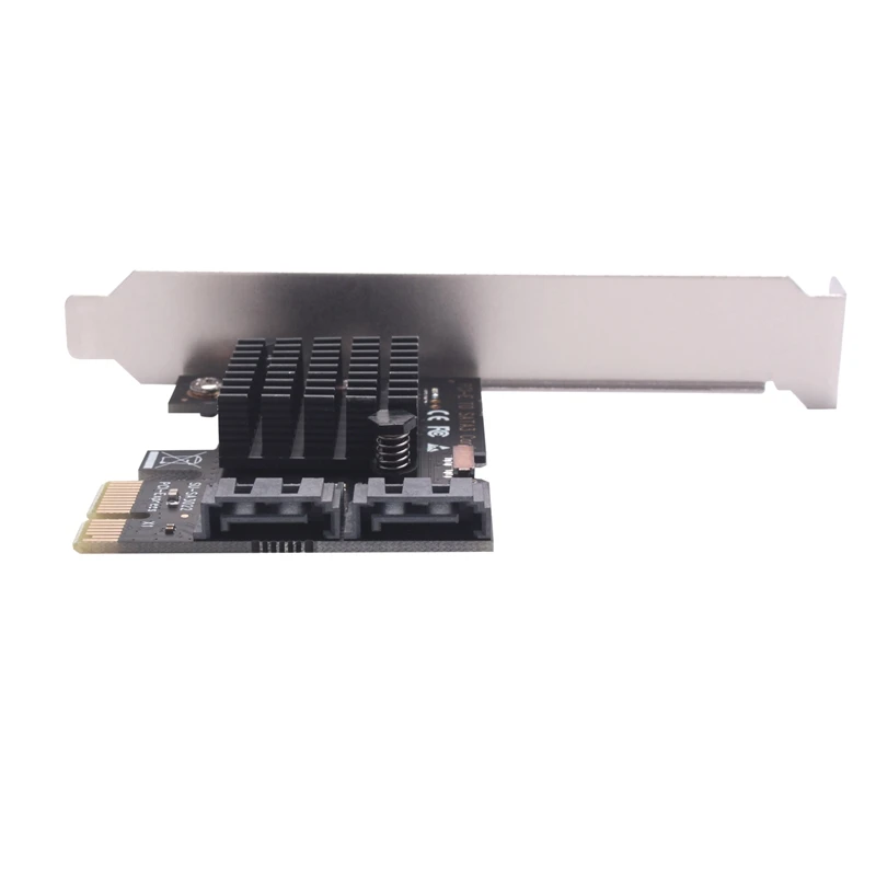 Pcie To SATA 3.0 6G SSD Adapter PCI-E PCI Express X1 Controller Expansion Card Riser Add On Card Mining Card