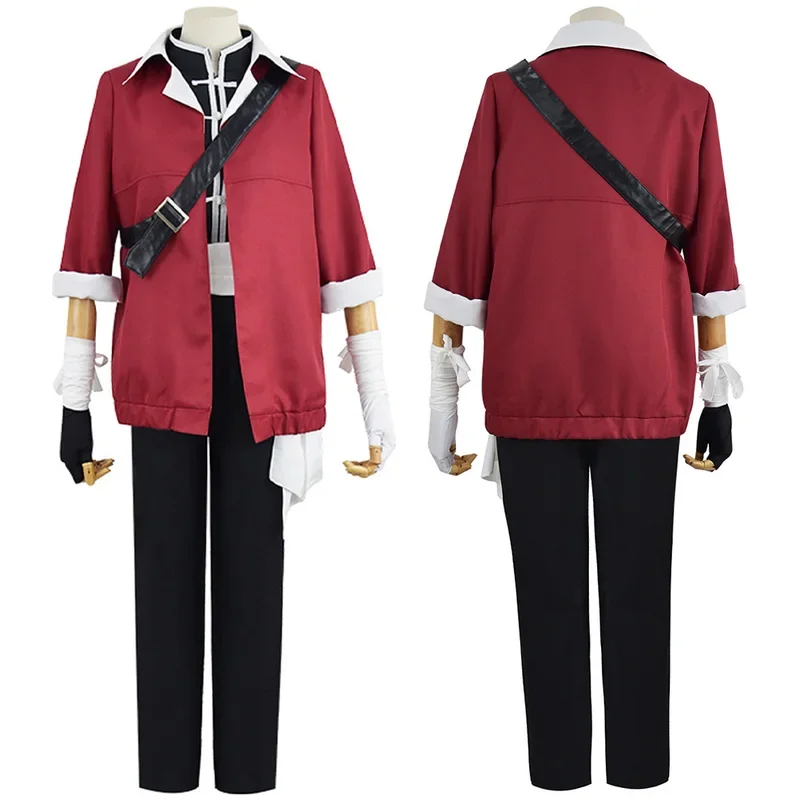 Sousou No Frieren Grik Cosplay Kostuum Voor Volwassen Mannen Fantasia Imase Top Broek Riem Outfit Fantasie Halloween Kostuums