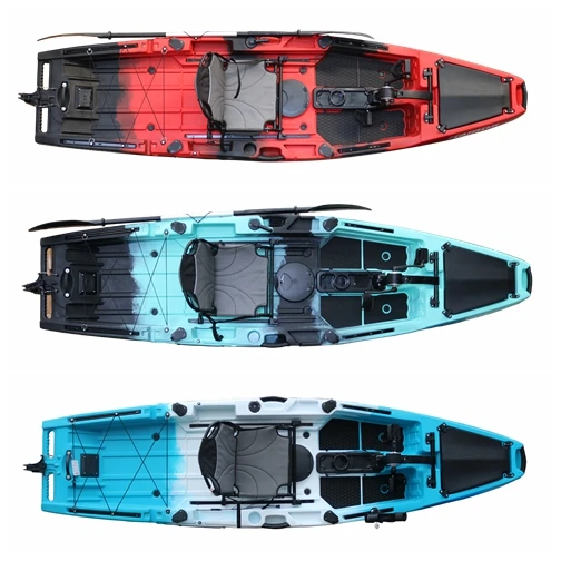 

Vicking 10.5ft Single Sea Fishing Pedal Kayak Fishing Kayak HDPE Vibe Pedal Kayak Fishing 11 Ft 2 Person Motor Canoe VK 2 Years