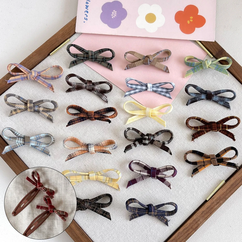 

Cordial Design 25*50MM 100Pcs Jewelry Accessories/Handmade Bow/Bowknot Shape/Hand Made/Shark Clasp Hairpin/Denim Fabric #20091