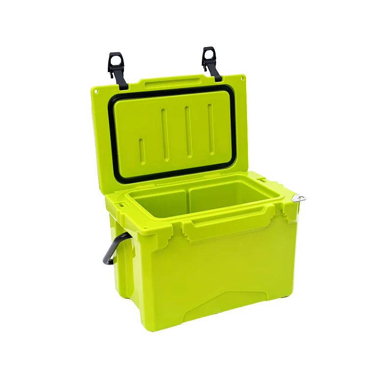 factory Price Industrial Coolers 12QT Wholesale Rotomolded LLDPE PU Small Cold Storage Cooler Box With Latches Drain Plug Bottle