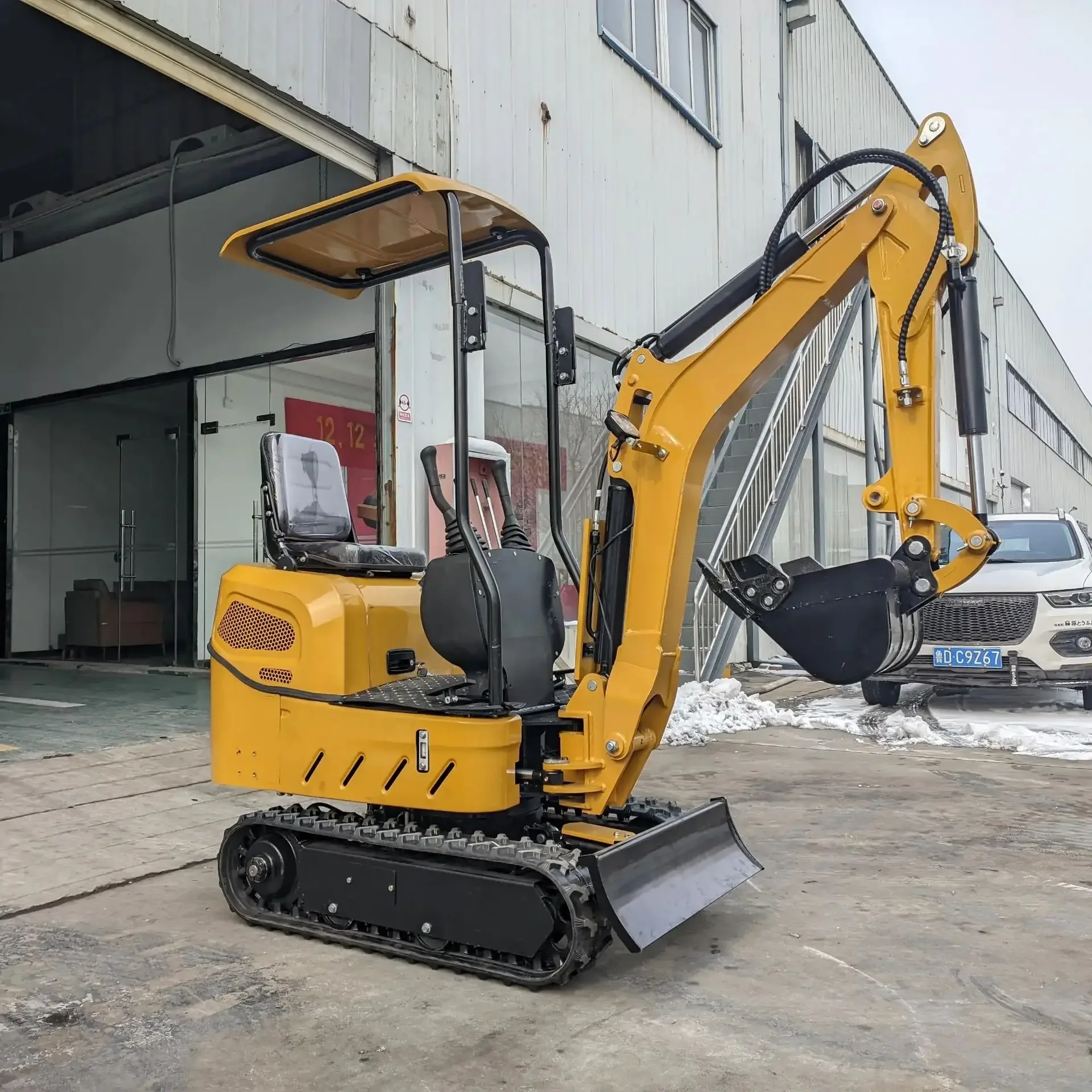 Mini Excavators Chinese Factory Wholesale 1.2t Euro 5/EPA Excavator Customized 1200kg Hydraulic Kubota Excavators