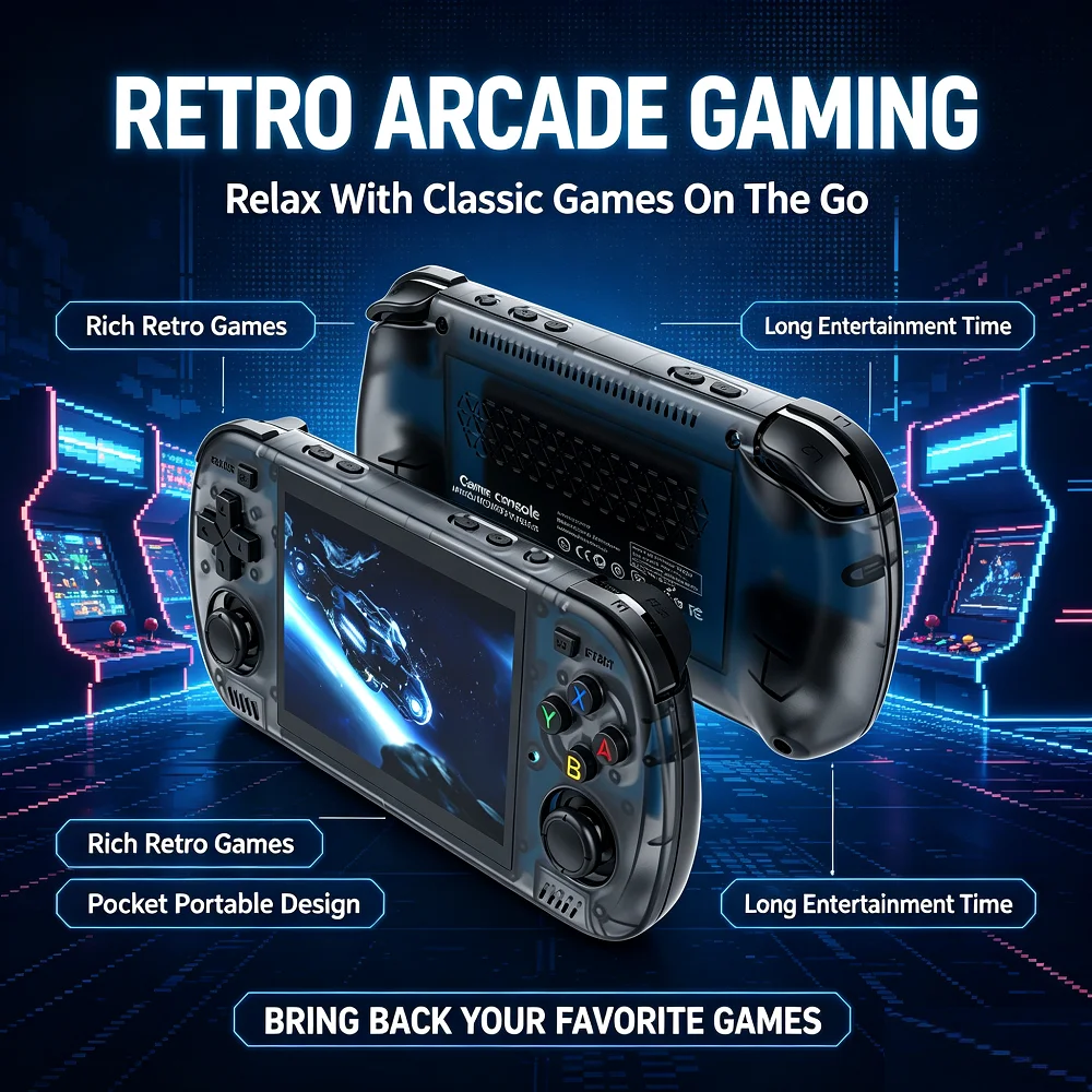 Open Source R36H Handheld Game - Gaming Console R36H recensie en prijs