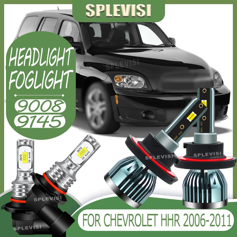 

Enhanced Night Visibility Smooth Night Driving No Tools Needed LED Headlight foglight For Chevrolet HHR 2006 2007 2008 2009 2011