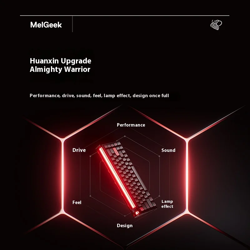 MelGeek MADE68Ultra+ 유선 키보드 자기 축 0.01RT 제로 데드 존 낮은 지연 트레이 마운트 PC Esports 노트북 게임용 키보드