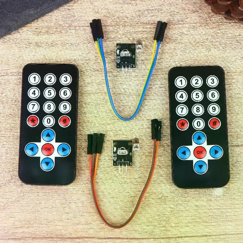 Picture 6: 1Set HX1838 Infrared Remote Control Module Wireless IR Receiver Module DIY Kit HX1838 For Arduino