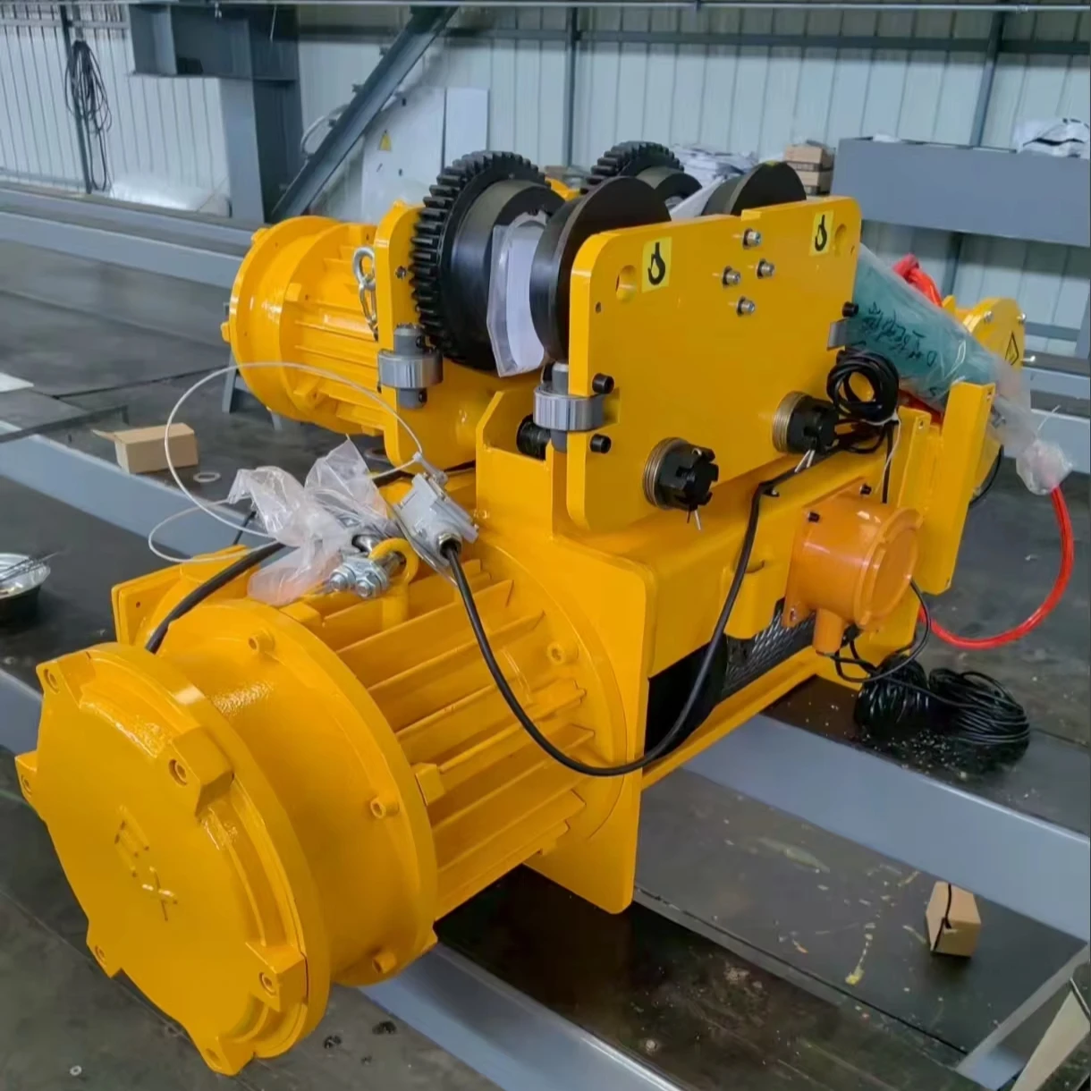 Explosion Proof Electric Wire Rope Hoist Small Crane Lifting Equipment HB 3 Ton 5 Ton 10 Ton Customized