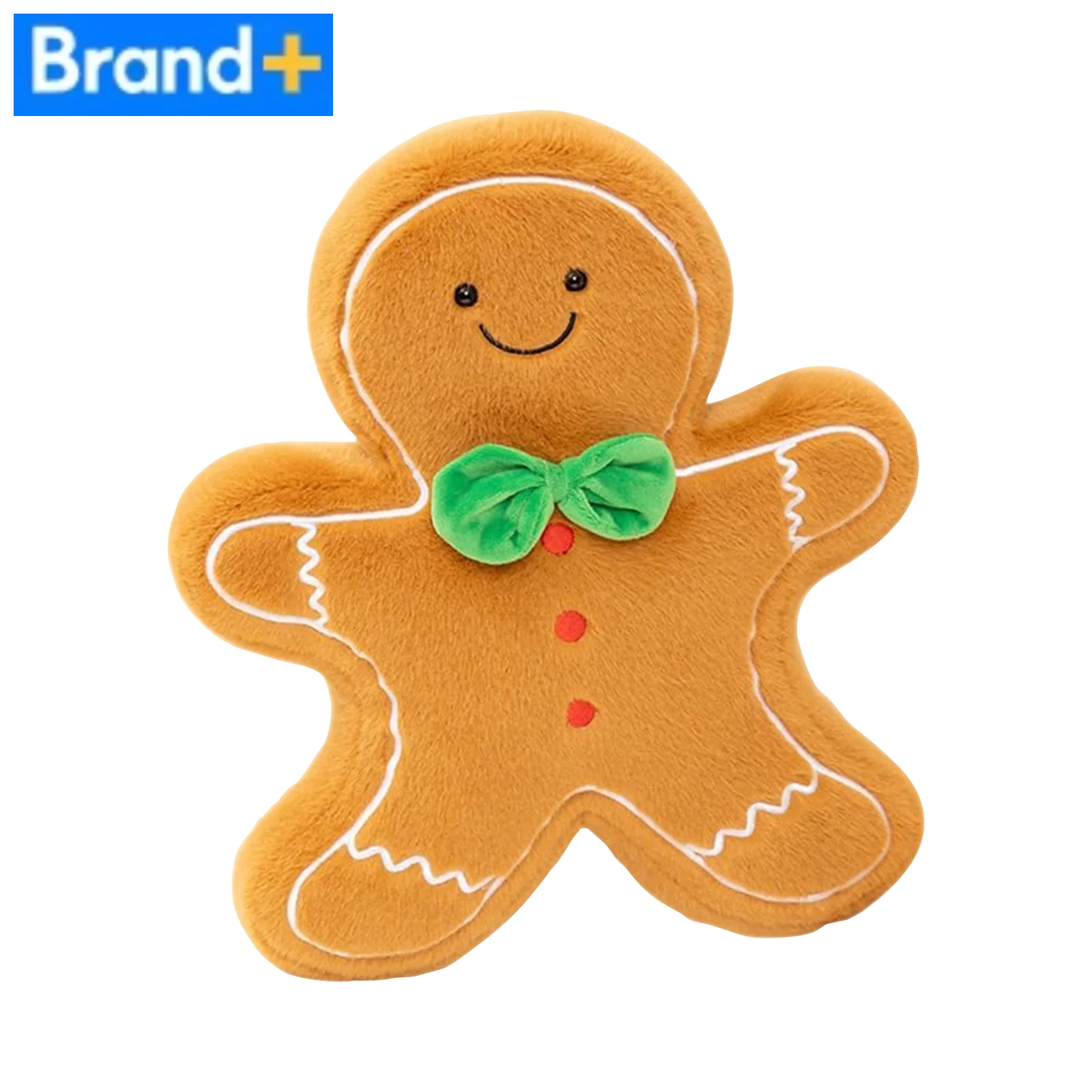 وسادة بسكويت عيد الميلاد المطرزة بحشوة إسفنجية - لهجة عطلة فاخرة للمنازل الحديثة، يجمع بين سحر الزخرفية مع ألتيما #2